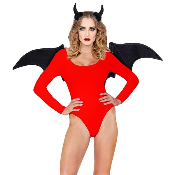 Grote foto halloween accessoireset zwart duivel verzamelen overige verzamelingen