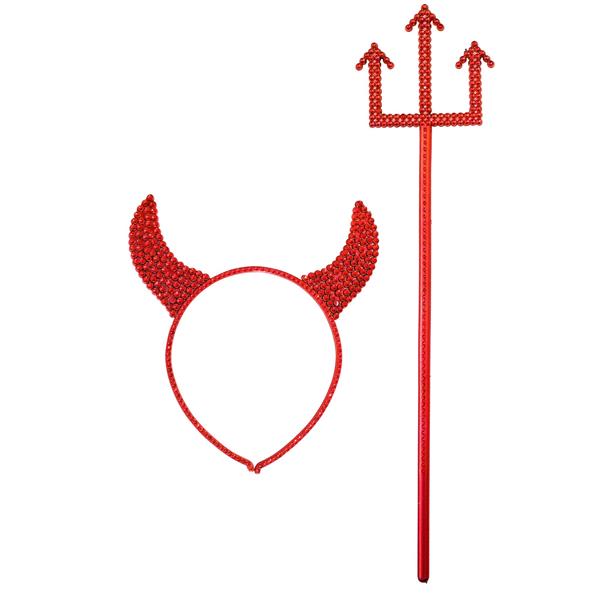 Grote foto halloween accessoireset rood 2 delig verzamelen overige verzamelingen