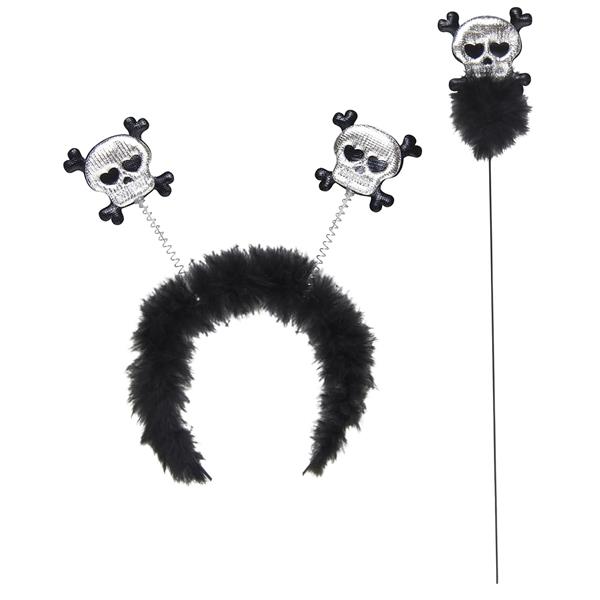 Grote foto halloween haarband doodshoofd verzamelen overige verzamelingen