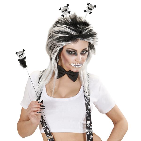 Grote foto halloween haarband doodshoofd verzamelen overige verzamelingen