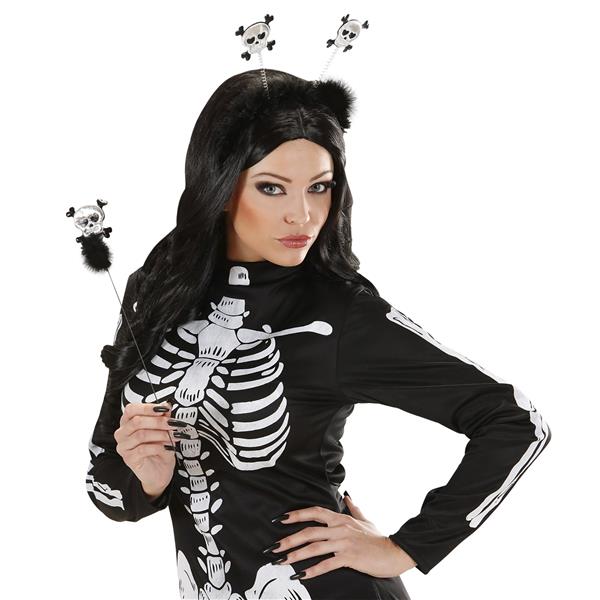 Grote foto halloween haarband doodshoofd verzamelen overige verzamelingen
