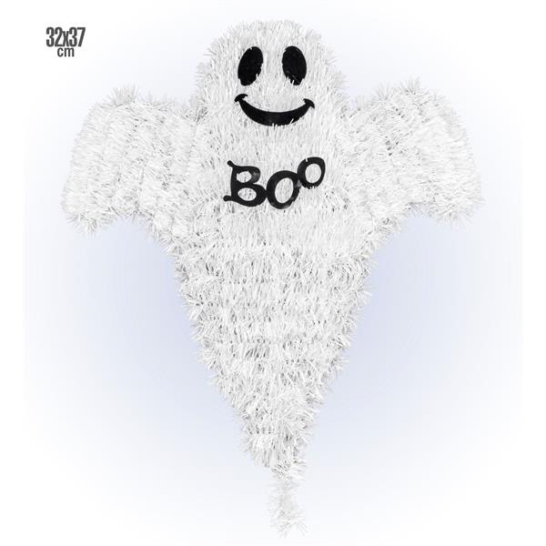 Grote foto halloween wanddecoratie spook 37cm verzamelen overige verzamelingen