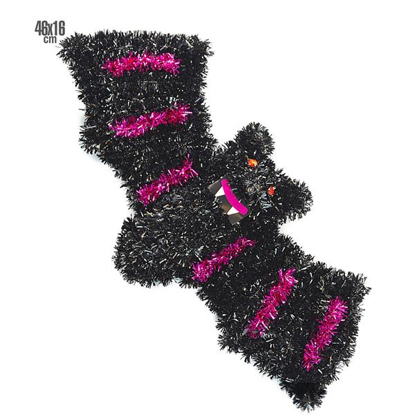 Grote foto halloween wanddecoratie vleermuis 46cm verzamelen overige verzamelingen