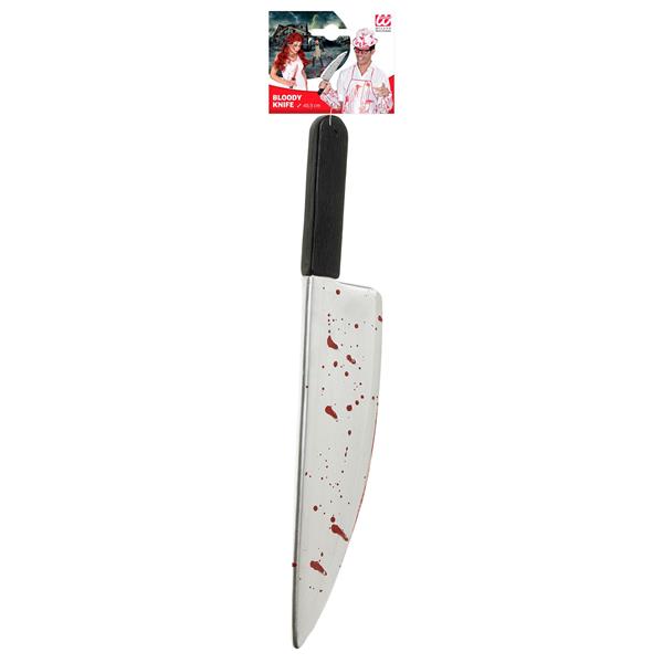 Grote foto halloween nep mes bloed 48cm verzamelen overige verzamelingen