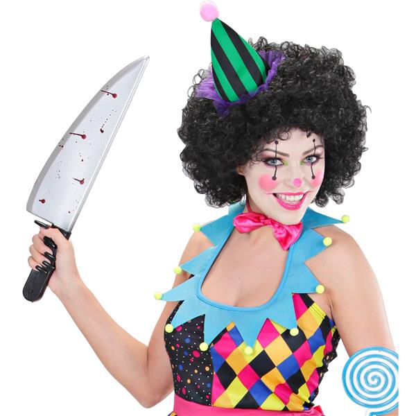 Grote foto halloween nep mes bloed 48cm verzamelen overige verzamelingen