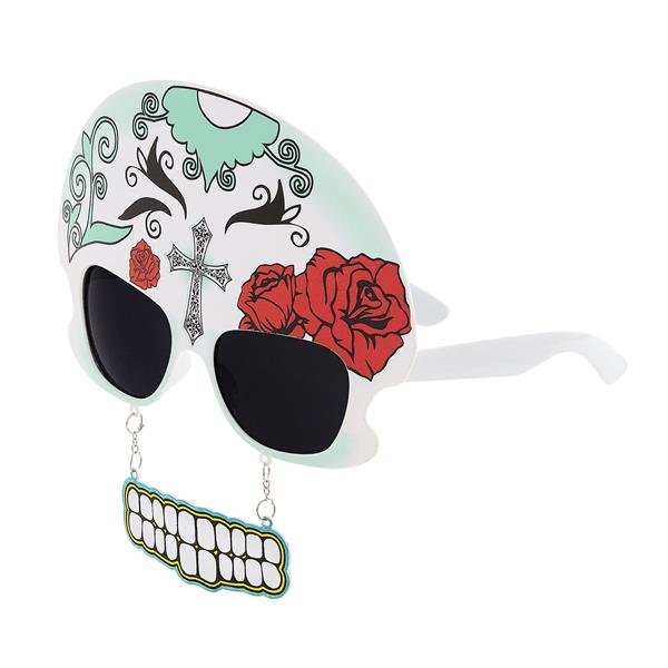 Grote foto dia de los muertos bril verzamelen overige verzamelingen