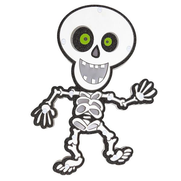 Grote foto halloween wanddecoratie skelet met licht verzamelen overige verzamelingen