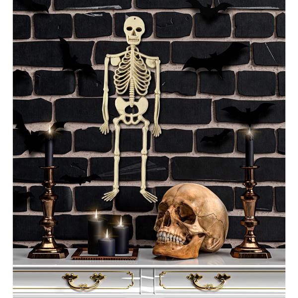 Grote foto halloween skelet 32cm verzamelen overige verzamelingen