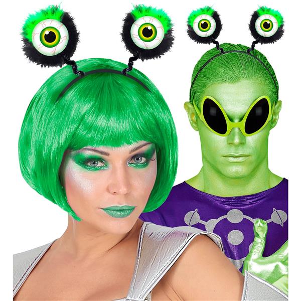 Grote foto halloween haarband alien verzamelen overige verzamelingen