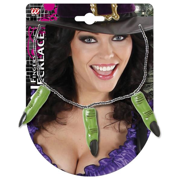 Grote foto halloween ketting met vingers verzamelen overige verzamelingen