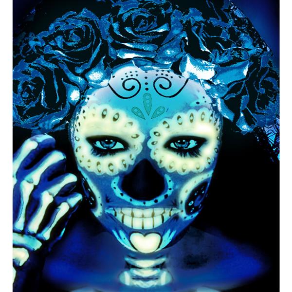 Grote foto witte schmink glow in the dark 30ml verzamelen overige verzamelingen