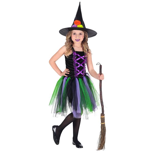 Grote foto halloween jurk zwart paars meisje verzamelen overige verzamelingen