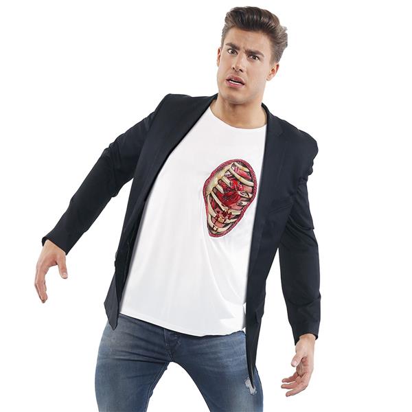 Grote foto halloween shirt heren ribbenkast verzamelen overige verzamelingen