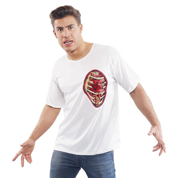 Grote foto halloween shirt heren ribbenkast verzamelen overige verzamelingen