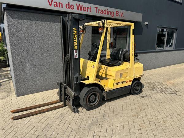 Grote foto hyster h2.50xm triplo 470 freelift sideshift lpg 1995 agrarisch heftrucks