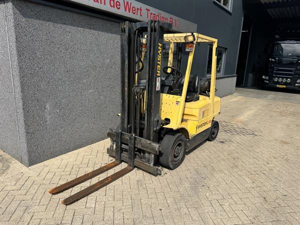 Grote foto hyster h2.50xm triplo 470 freelift sideshift lpg 1995 agrarisch heftrucks
