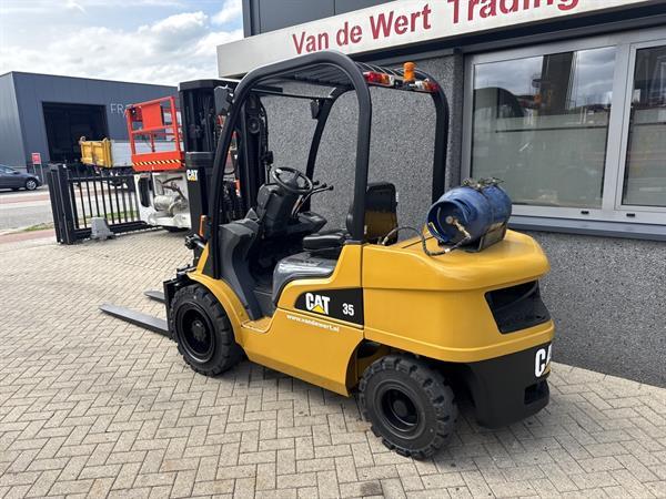 Grote foto caterpillar gp35 triplo 430 freelift sideshift 4e functie lpg 2008 agrarisch heftrucks