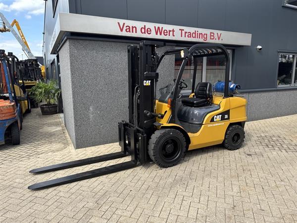 Grote foto caterpillar gp35 triplo 430 freelift sideshift 4e functie lpg 2008 agrarisch heftrucks