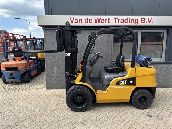 Grote foto caterpillar gp35 triplo 430 freelift sideshift 4e functie lpg 2008 agrarisch heftrucks