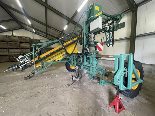 Grote foto baekelandt pra preirooier automaat verlengd model dubbele rij vullen agrarisch oogstmachines