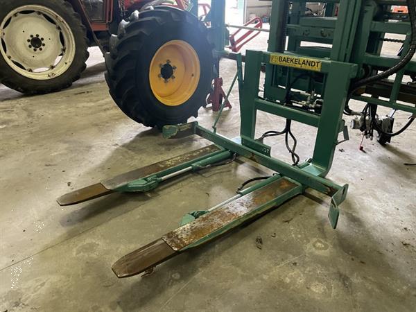 Grote foto baekelandt pra preirooier automaat verlengd model dubbele rij vullen agrarisch oogstmachines