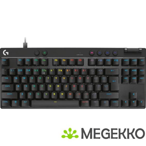 Grote foto logitech g pro x tkl rapid toetsenbord gamen usb zwart computers en software toetsenborden