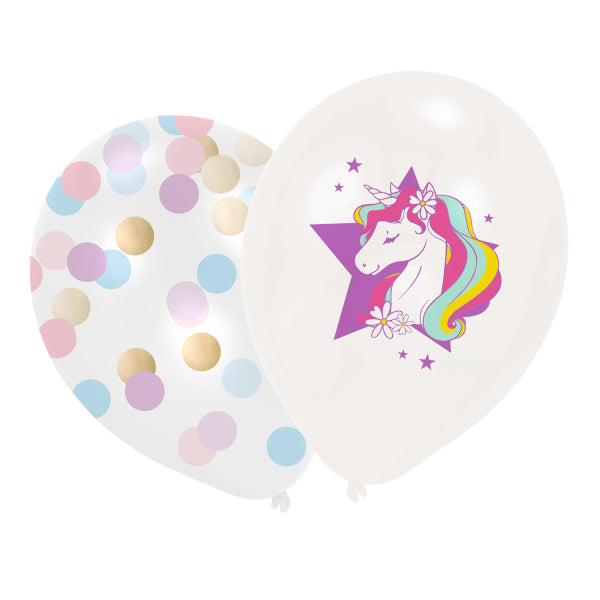 Grote foto 6 latex balloons unicorn dreams verzamelen overige verzamelingen