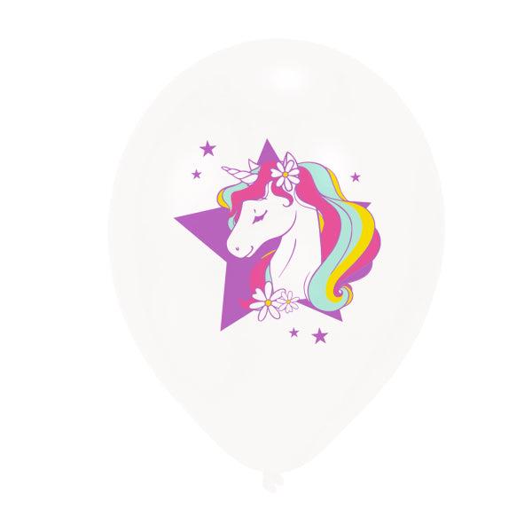 Grote foto 6 latex balloons unicorn dreams verzamelen overige verzamelingen