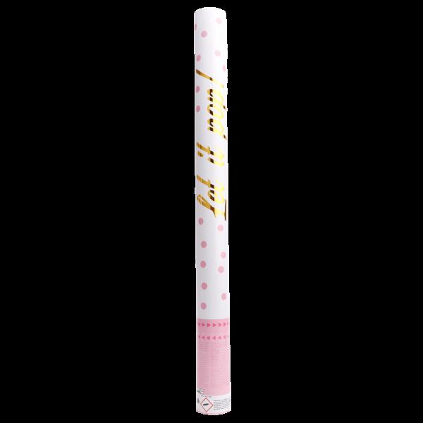 Grote foto confetti cannon pink round paper 60 cm verzamelen overige verzamelingen