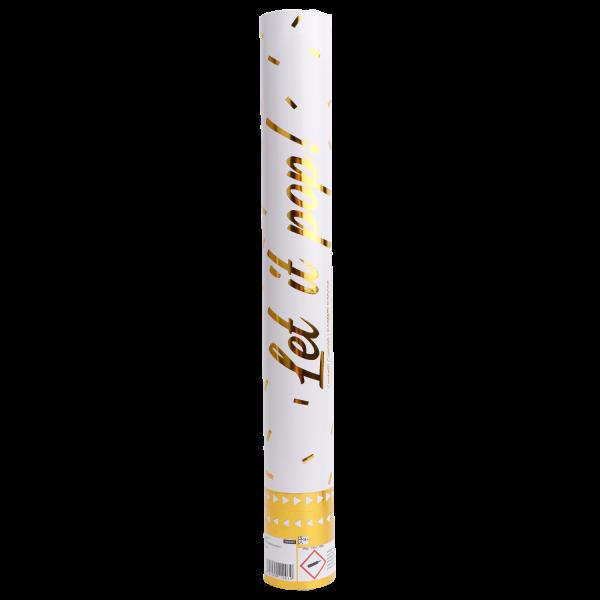 Grote foto confetti cannon gold rectangular foil 40 cm verzamelen overige verzamelingen