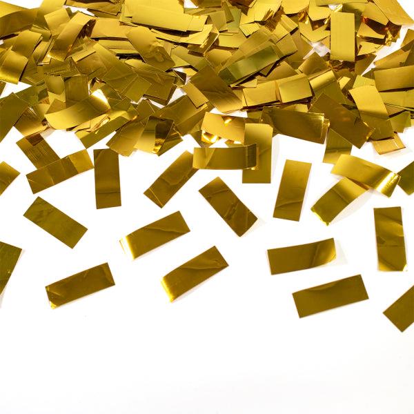 Grote foto confetti cannon gold rectangular foil 40 cm verzamelen overige verzamelingen