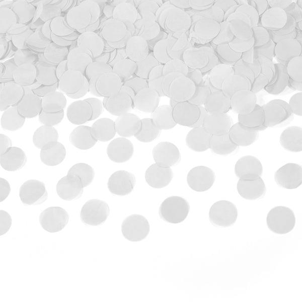 Grote foto confetti cannon white round paper 28 cm verzamelen overige verzamelingen
