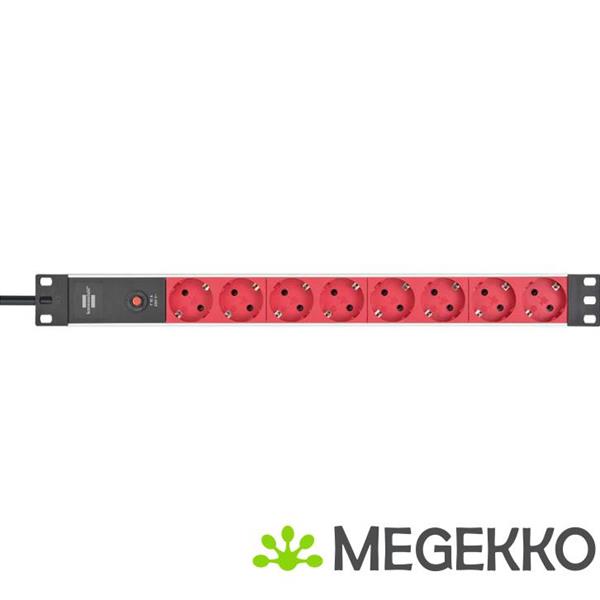 Grote foto alu line 19 rack mount power strip schuko to 12 x schuko computers en software overige