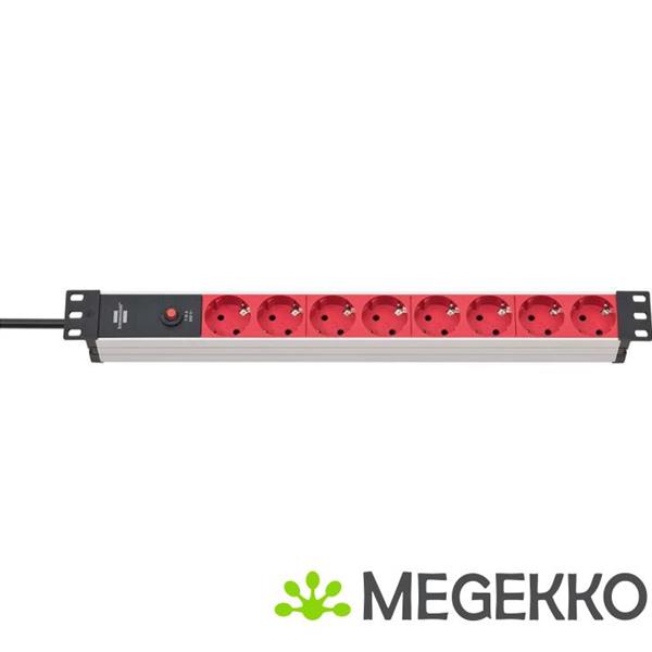 Grote foto alu line 19 rack mount power strip schuko to 12 x schuko computers en software overige