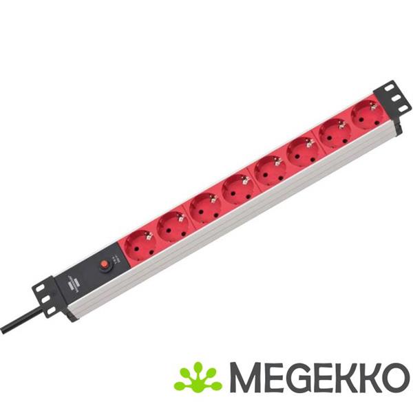 Grote foto alu line 19 rack mount power strip schuko to 12 x schuko computers en software overige