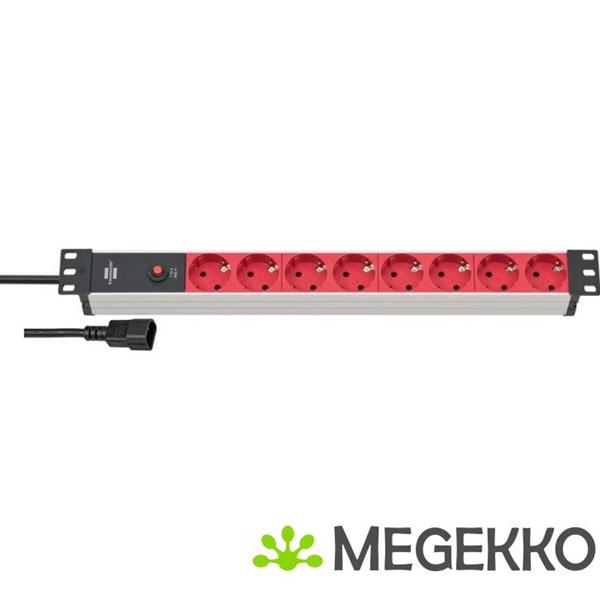 Grote foto alu line 19 rack mount power strip schuko to 12 x schuko computers en software overige