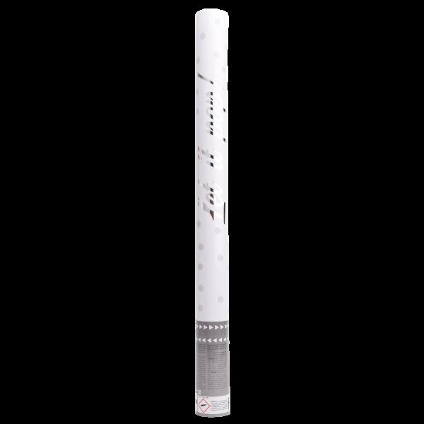 Grote foto confetti cannon white round paper 60 cm verzamelen overige verzamelingen