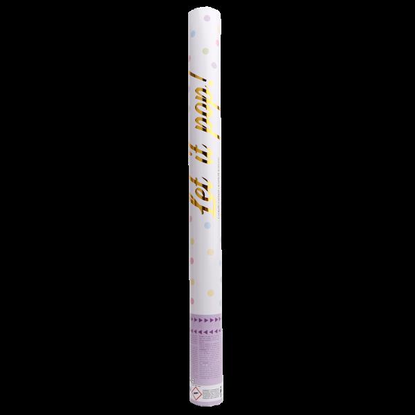 Grote foto confetti cannon multicolor round pastel paper 60 cm verzamelen overige verzamelingen