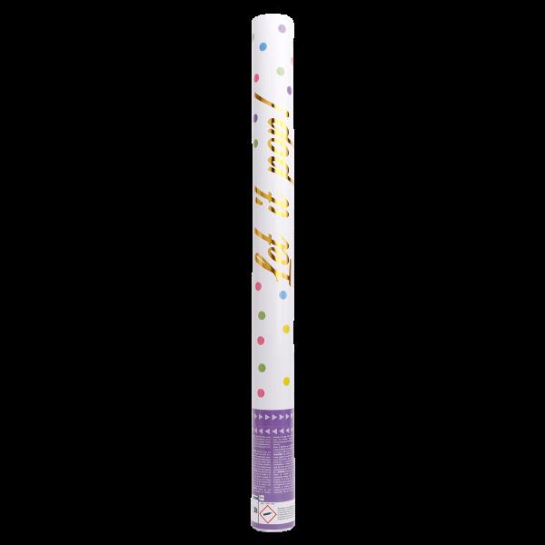 Grote foto confetti cannon multicolor round paper 60 cm verzamelen overige verzamelingen