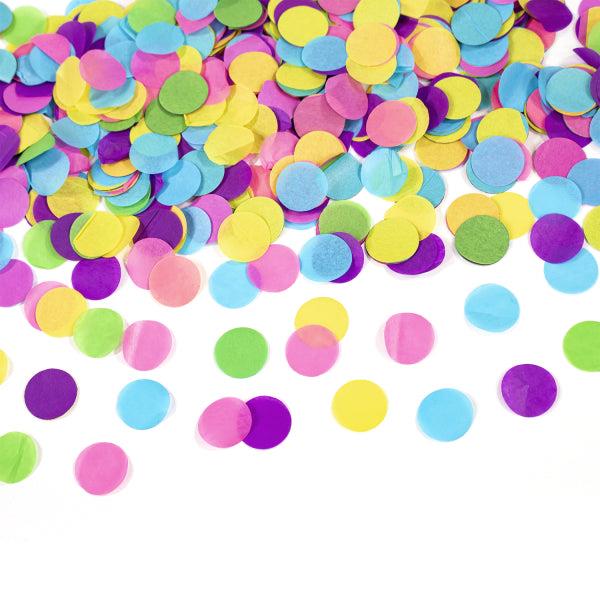 Grote foto confetti cannon multicolor round paper 60 cm verzamelen overige verzamelingen