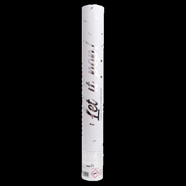 Grote foto confetti cannon silver rectangular foil 40 cm verzamelen overige verzamelingen