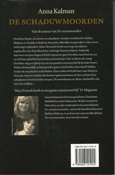 Grote foto de schaduwmoorden boeken detectives