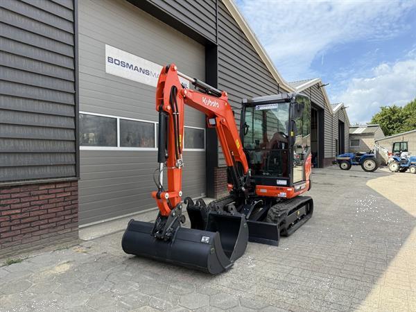 Grote foto kubota kx027 hi spec minigraver nieuw incl cw05 3 bakken doe het zelf en verbouw kranen en graafmachines