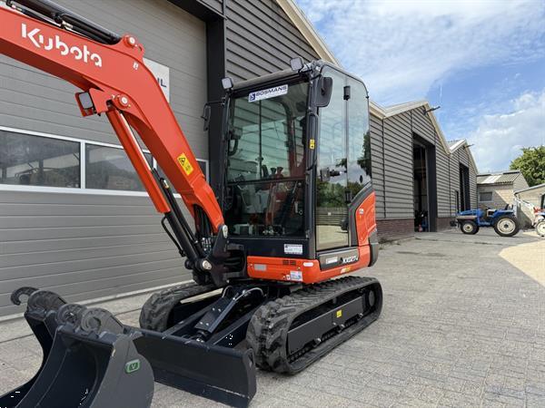 Grote foto kubota kx027 hi spec minigraver nieuw incl cw05 3 bakken doe het zelf en verbouw kranen en graafmachines