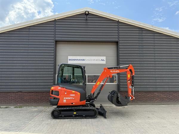 Grote foto kubota kx027 hi spec minigraver nieuw incl cw05 3 bakken doe het zelf en verbouw kranen en graafmachines