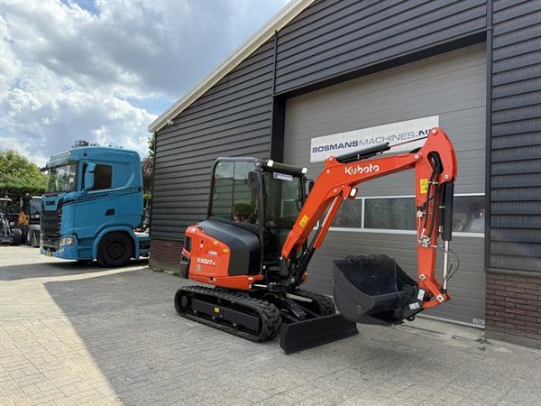Grote foto kubota kx027 hi spec minigraver nieuw incl cw05 3 bakken doe het zelf en verbouw kranen en graafmachines