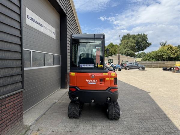 Grote foto kubota kx027 hi spec minigraver nieuw incl cw05 3 bakken doe het zelf en verbouw kranen en graafmachines