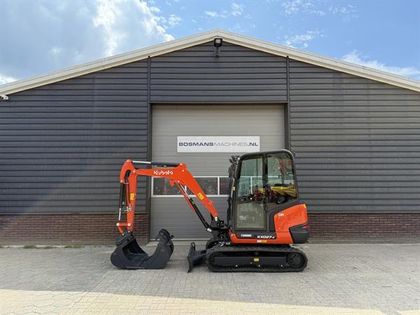 Grote foto kubota kx027 hi spec minigraver nieuw incl cw05 3 bakken doe het zelf en verbouw kranen en graafmachines