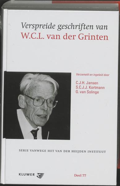 Grote foto verspreide geschriften van w.c.l.van der grinten serie vanwege het van der heijden instituut te ni boeken wetenschap