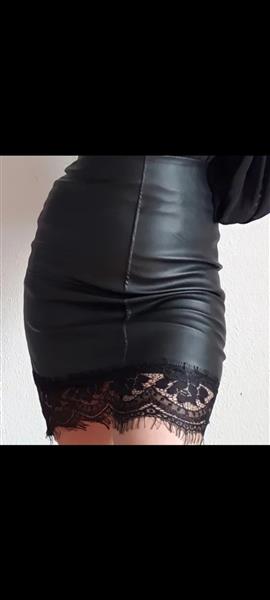 Grote foto leren en latex rokjes maat m kleding dames lederen kleding